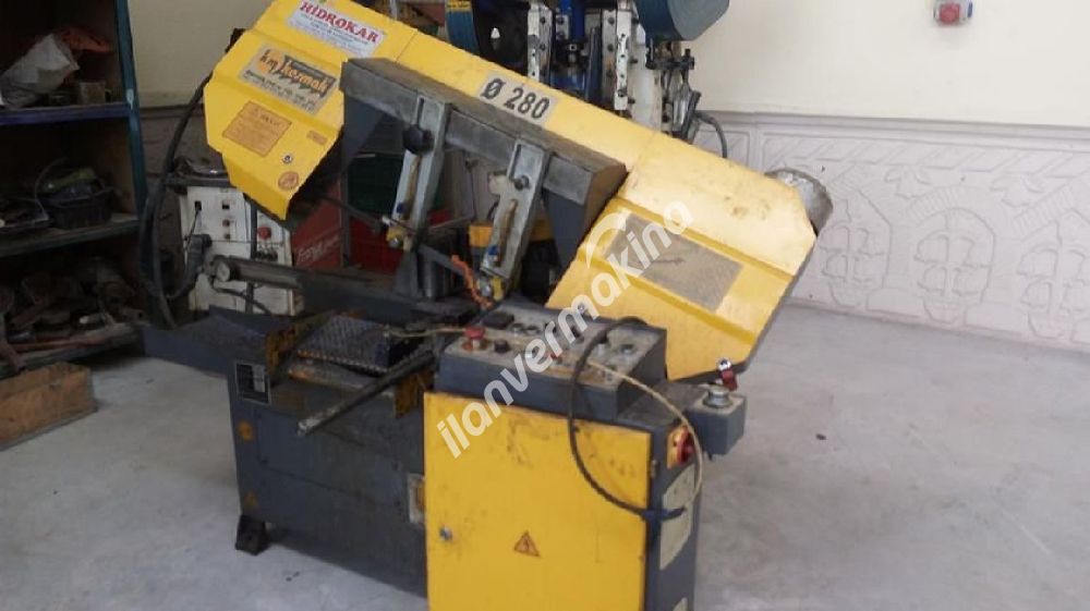 2012 MODEL KESMAK 280LİK TAM OTOMATİK ŞERİT TESTERE 