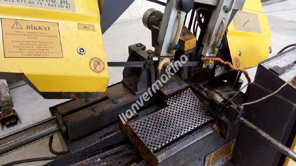 2012 MODEL KESMAK 280LİK TAM OTOMATİK ŞERİT TESTERE 