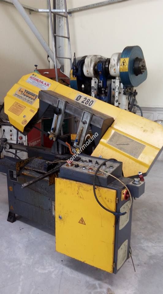 2012 MODEL KESMAK 280LİK TAM OTOMATİK ŞERİT TESTERE 