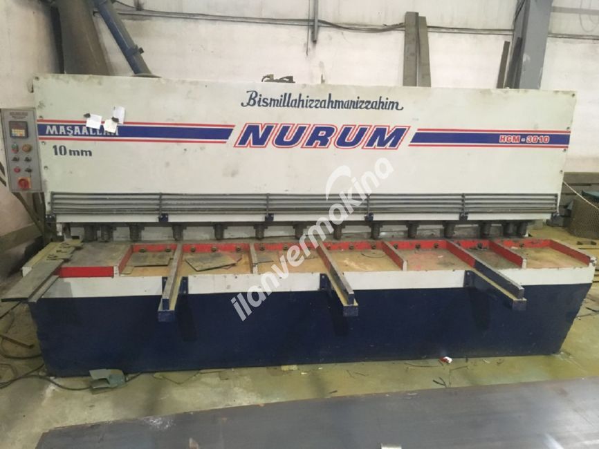 Baykal 3 Metre 10 mm. Giyotin Makas