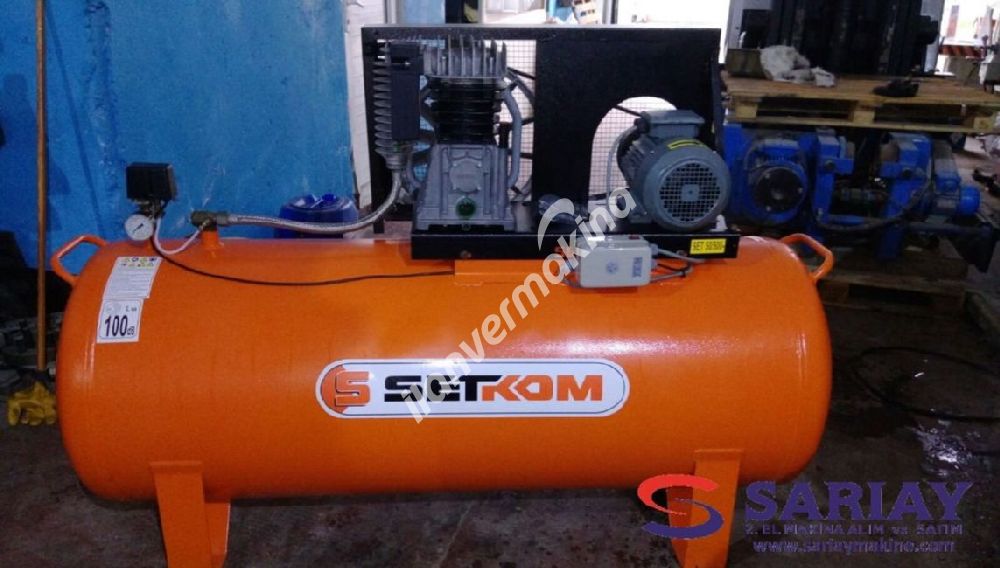 500 LİTRE SETKOM 2 AYLIK KOMPRESÖR 