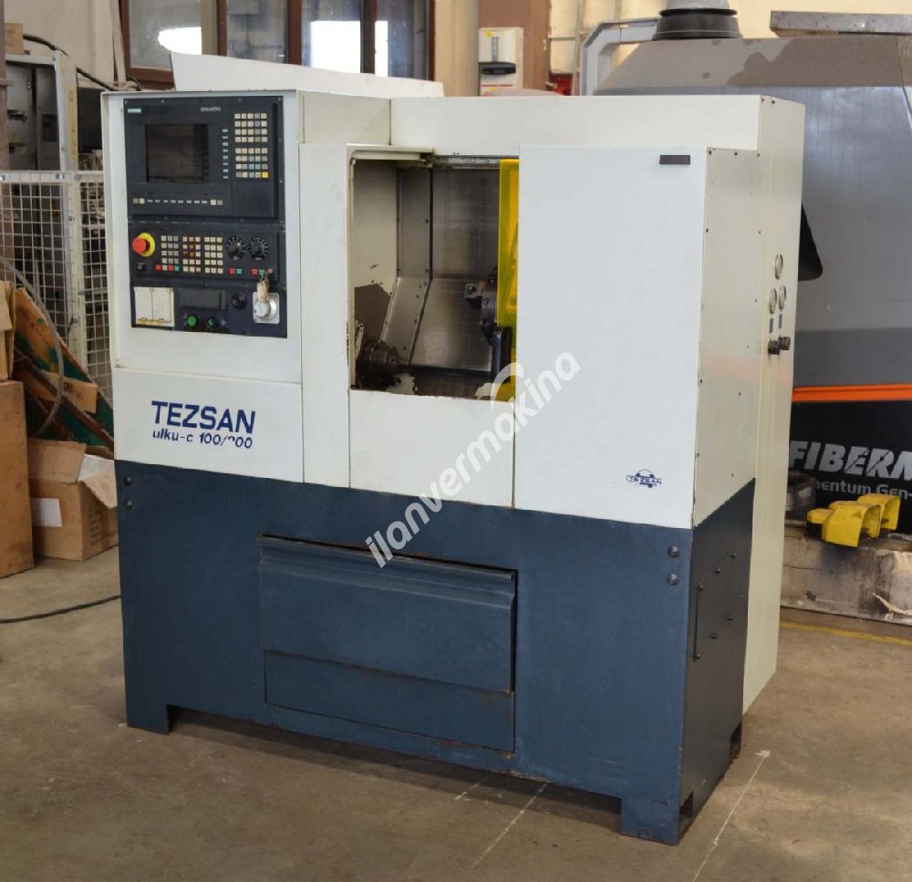 Satılık 2. El Tezsan Ülkü C Eksenli CNC Torna Tezgahı
