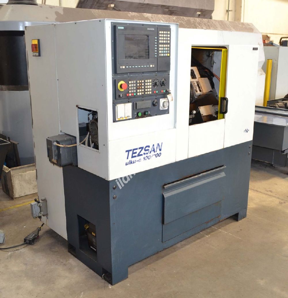 Satılık 2. El Tezsan Ülkü C Eksenli CNC Torna Tezgahı