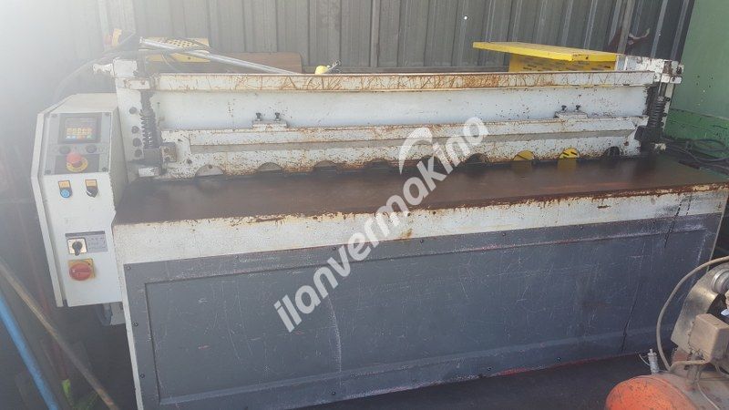 2 Metre x 4 mm NC Kontrollü Redüktörlü Giyotin Makas
