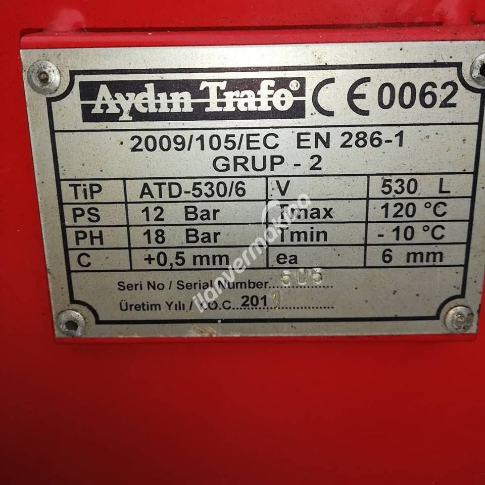 500 Litre Komprasör Aydın Trafo