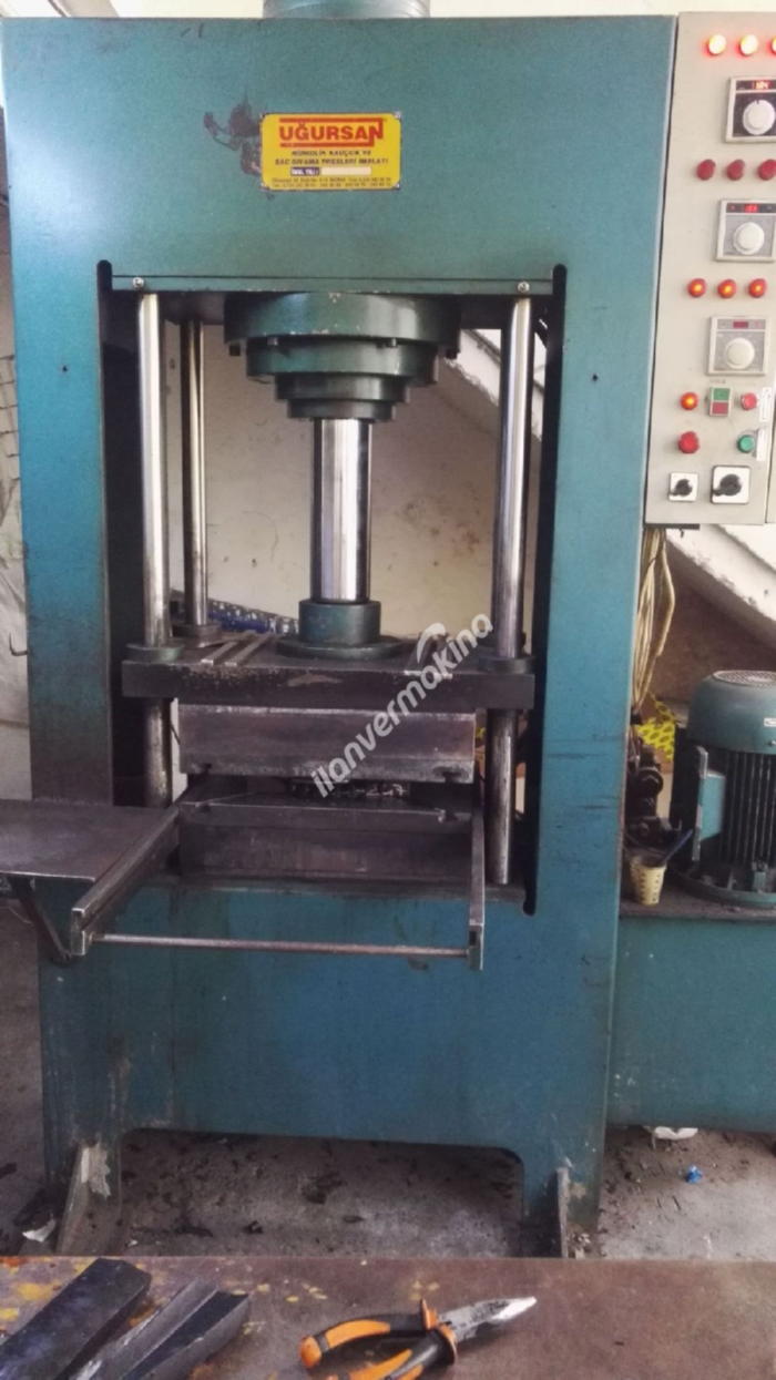 100 Ton Uğursan Kauçuk Pres 2 Adet