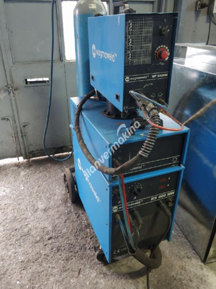 Magmaweld Oerlikon 400 Amper Su Soğutmalı Gazaltı Kaynak Makinası