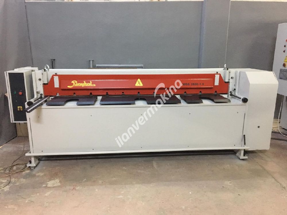 BAYKAL MGS 2560X4 MM.  GİYOTİN MAKAS