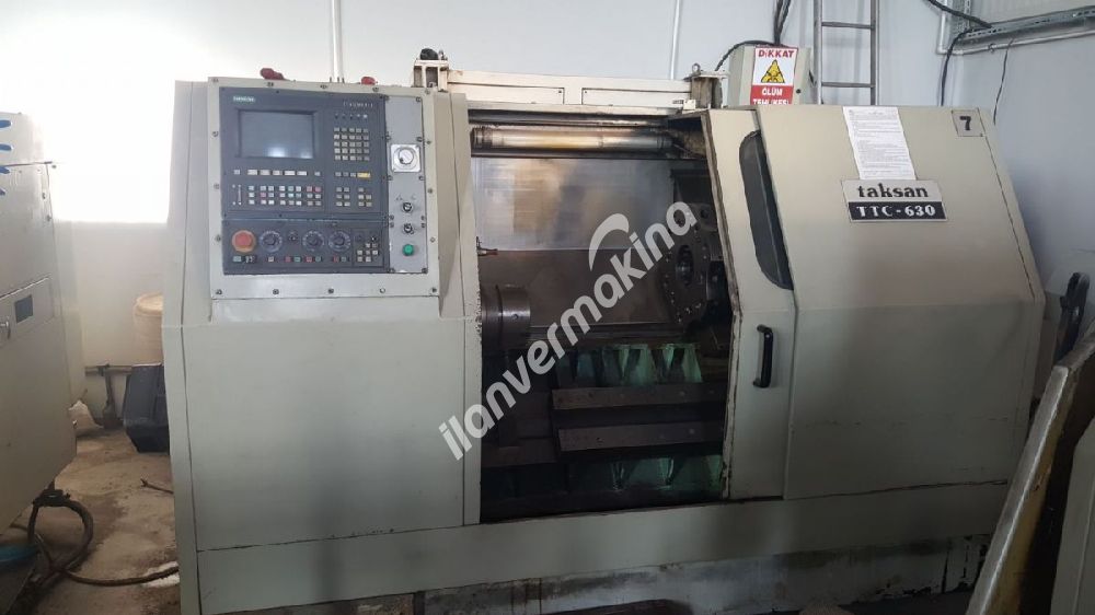 2 adet Taksan Cnc Torna 1 adet Gank Tipi Cnc Torna