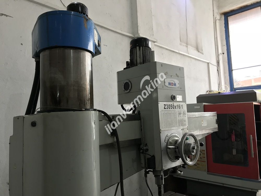 ÇOK TEMİZ WDM Z3050 x 16/1 RADYAL MATKAP 2013 MODEL