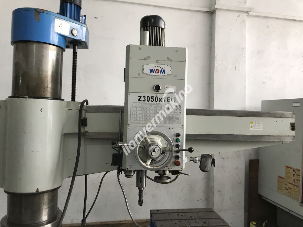 ÇOK TEMİZ WDM Z3050 x 16/1 RADYAL MATKAP 2013 MODEL
