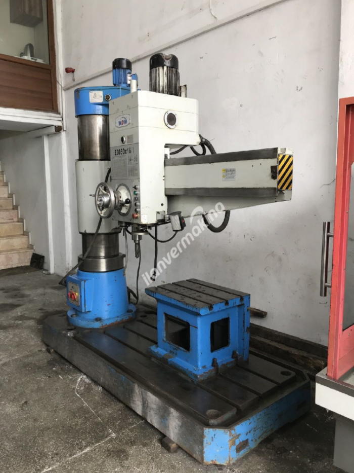 ÇOK TEMİZ WDM Z3050 x 16/1 RADYAL MATKAP 2013 MODEL