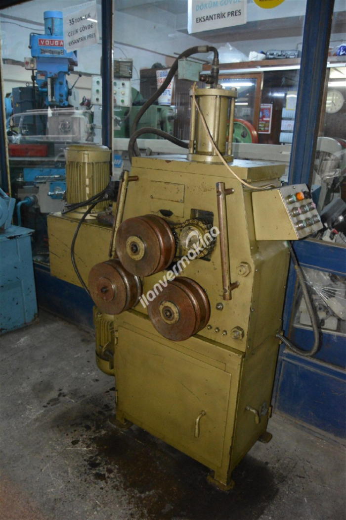 HİDROLİK 3 TOP BORU VE PROFİL BÜKME