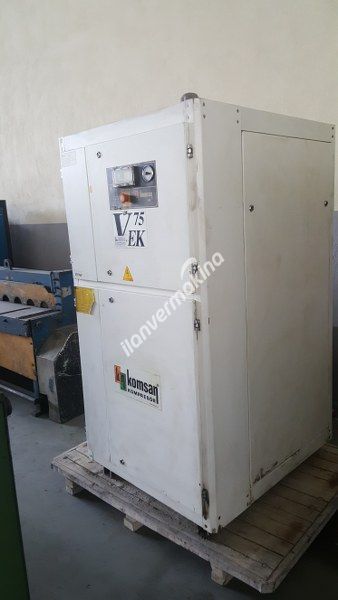Komsan VEK75 Vidalı Kompresör 55 Kw 75 Beygir