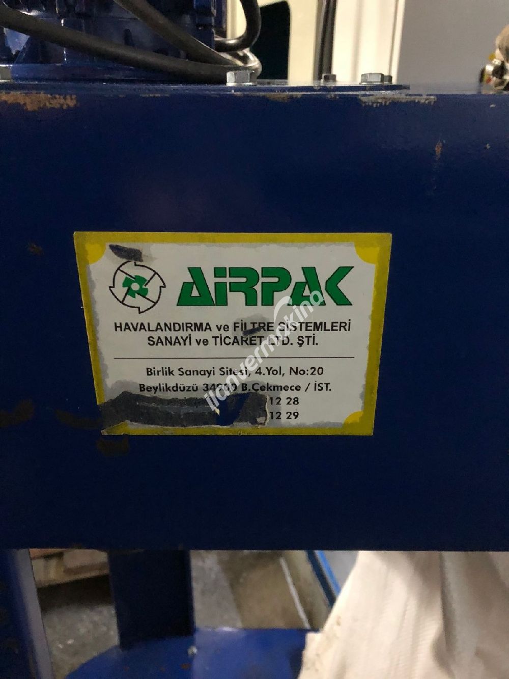 Havalandırma ve Filtre AiRPAK SF 2000