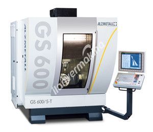 Alzmetall GS600/5-T Cnc Dik İşleme Merkezi 5 Eksen - İstanbul Makina