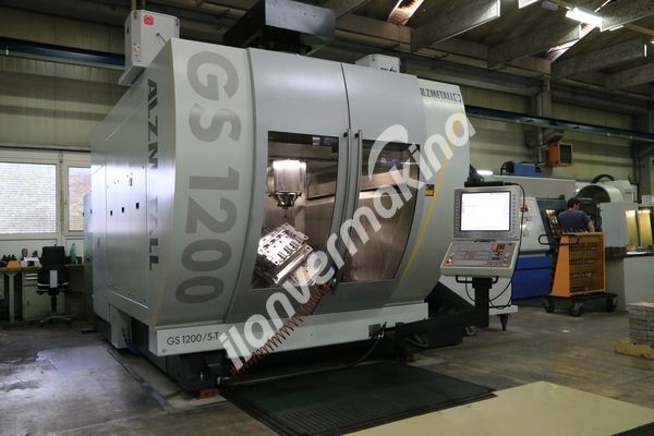 Alzmetall GS1200/5-T Cnc Dik İşleme Merkezi 5 Eksen - İstanbul Makina