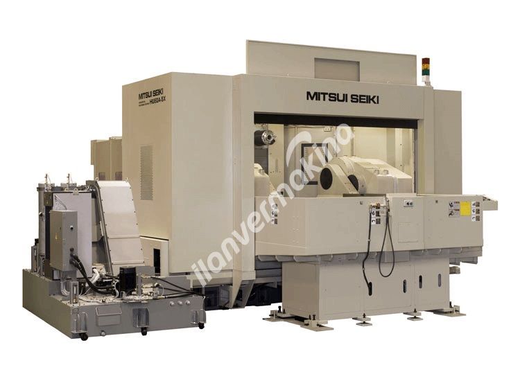 Mitsui-Seiki HU80A-5X CNC 5 Eksen Cnc Yatay İşleme Merkezi - X Eksen 1.200 mm