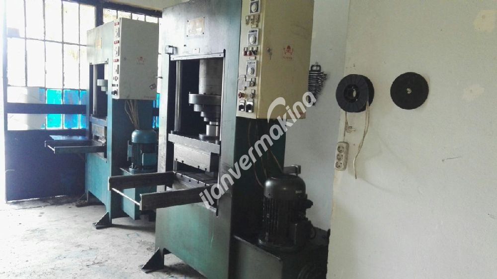 100 Ton Uğursan Kauçuk Pres 2 Adet