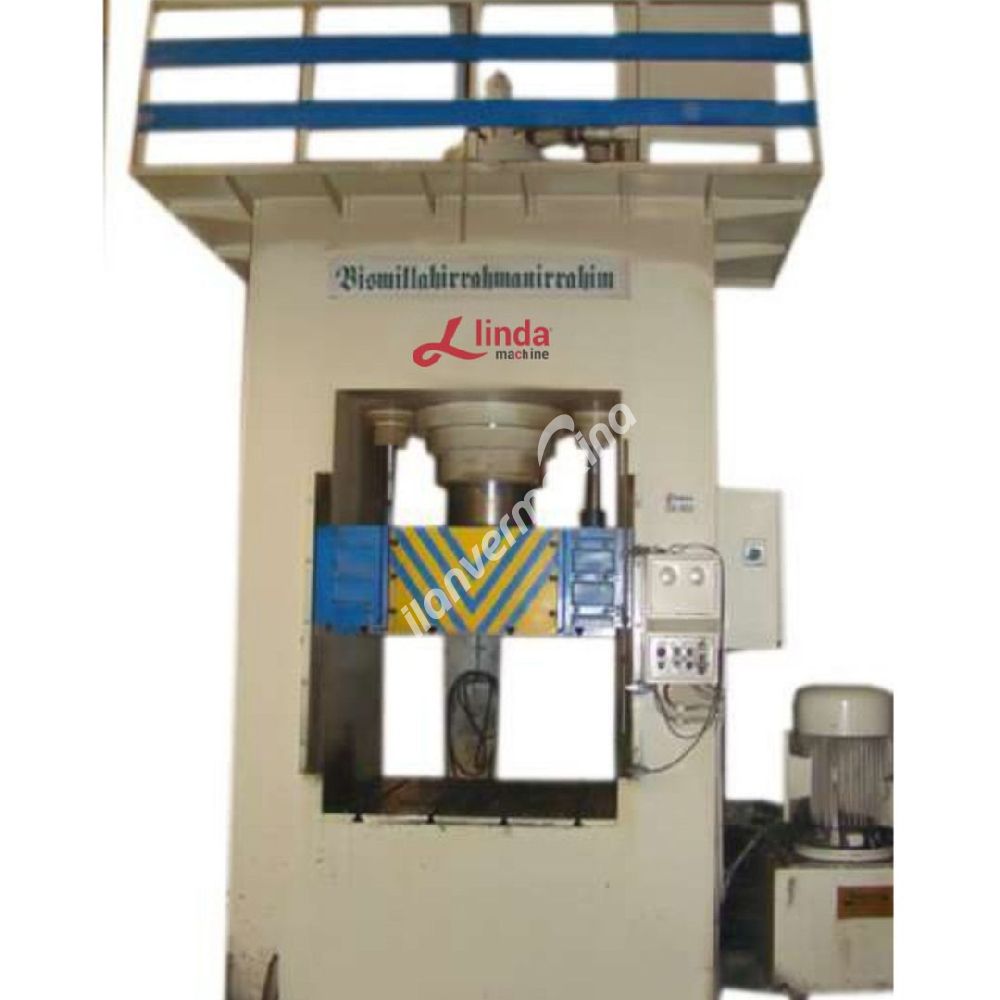 350 Ton Hidrolik  Sıvama Presi Linda Machine Marka - Hydraulıc Workshop Press