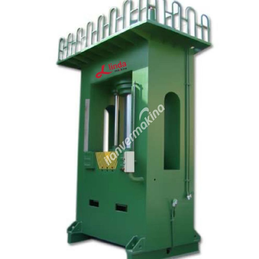 400 Ton Hidrolik  Sıvama Presi Linda Machine Marka - Hydraulıc Workshop Press