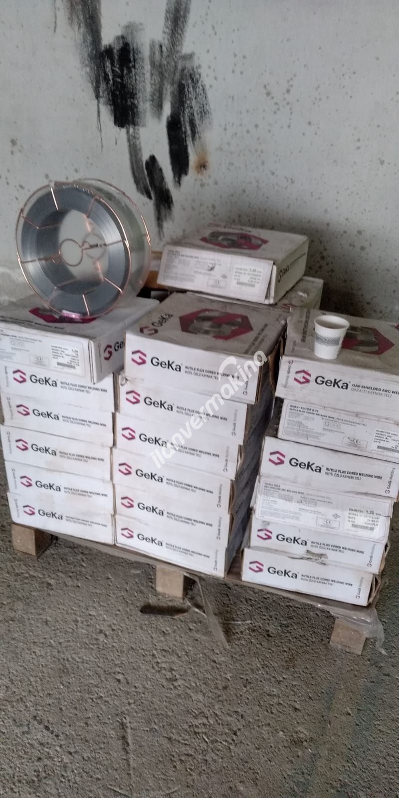 GEKA ELCOR R71 RUTİL ÖZLÜ KAYNAK TELİ