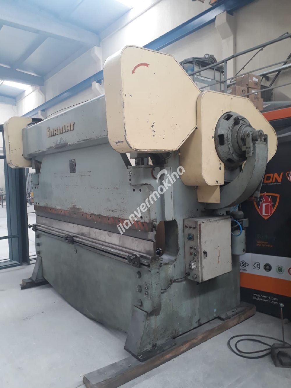 İNANLAR 3 METRE 10 MM HAVA KAVRAMALI ABKANT PRES