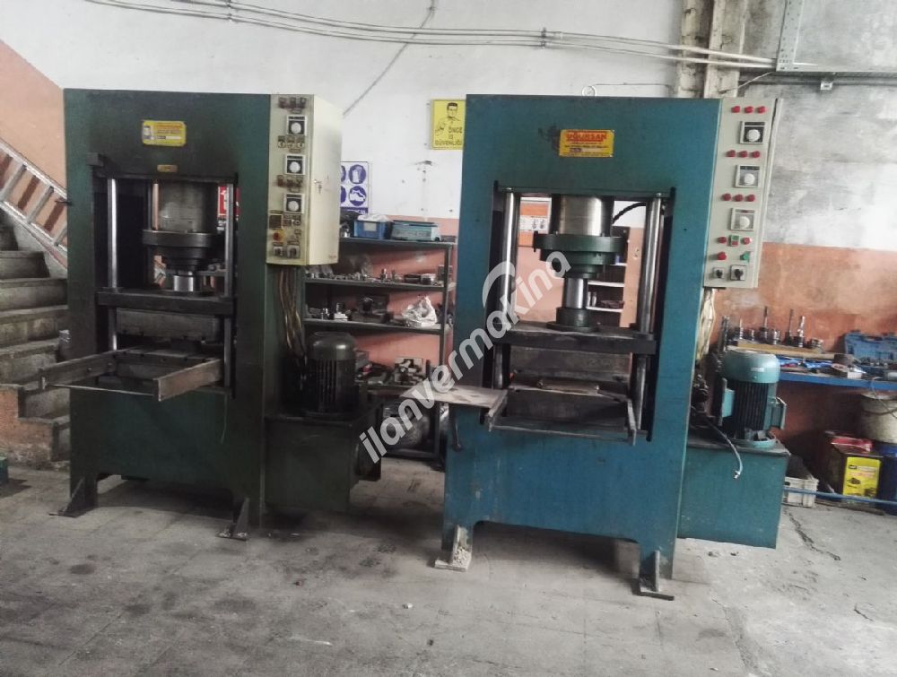100 Ton Uğursan Kauçuk Pres 2 Adet