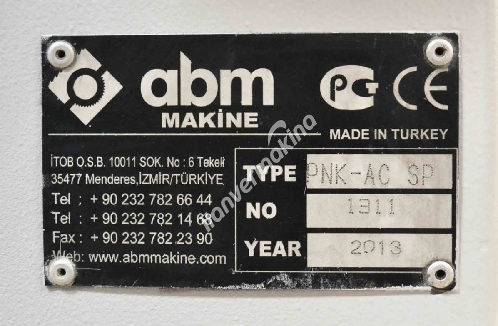ABM marka PNK-AC-SP Daire Testere Bileme Tezgahı