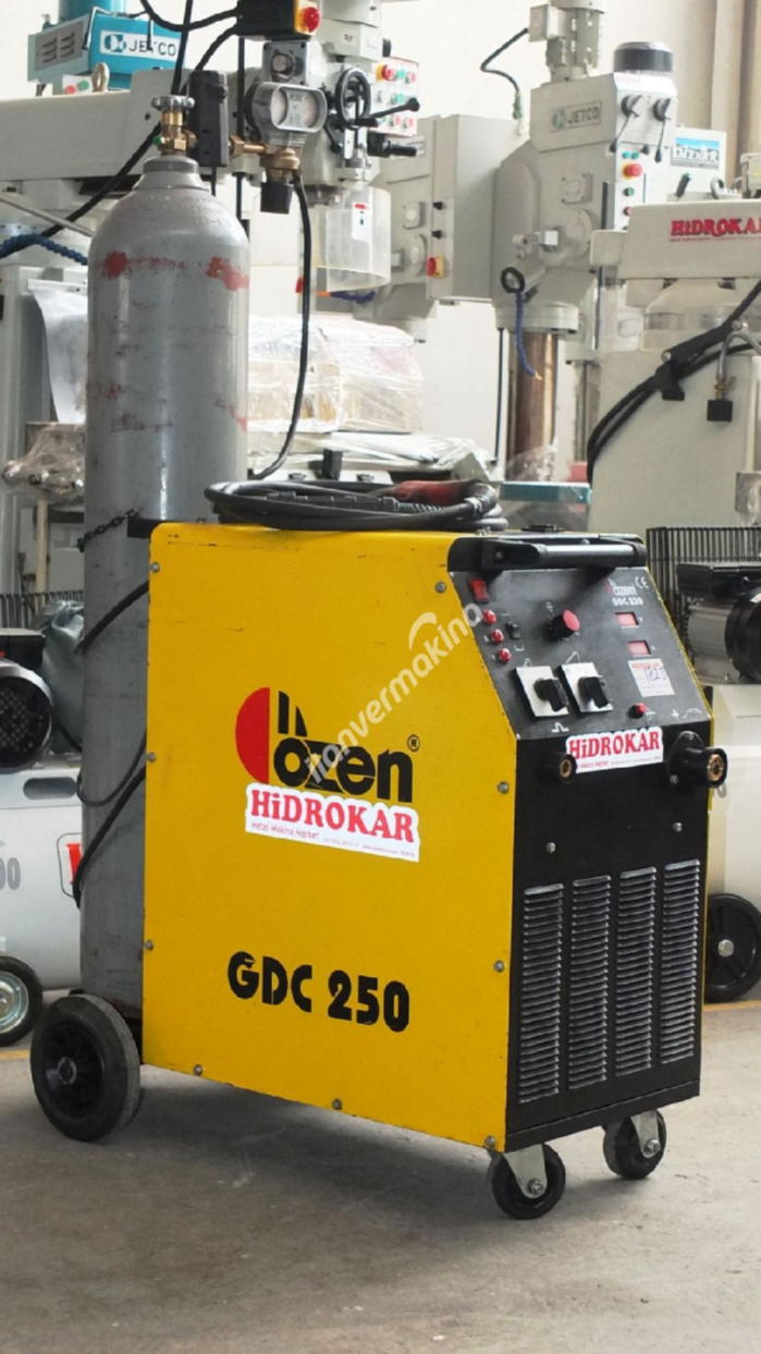 HİDROKARDAN ÖZEN GDC-250 GAZALTI KAYNAK ( TÜP+TORÇ+SAAT)