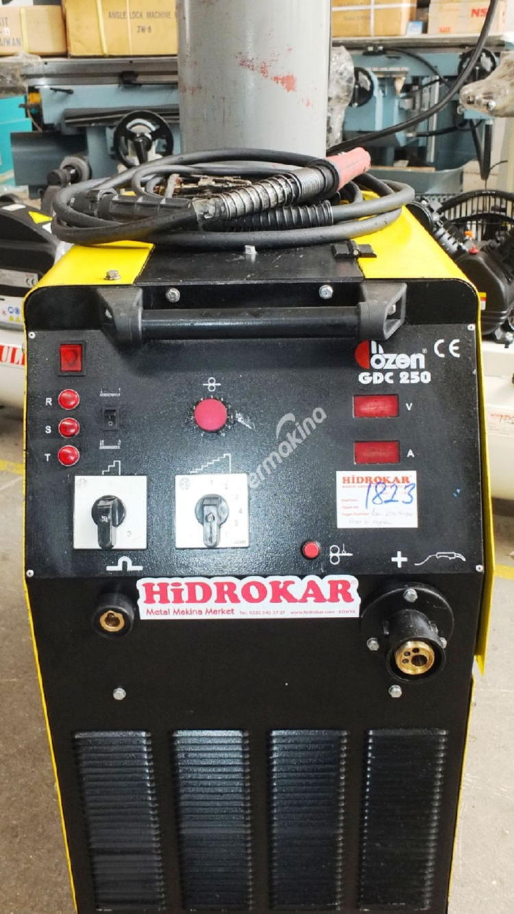HİDROKARDAN ÖZEN GDC-250 GAZALTI KAYNAK ( TÜP+TORÇ+SAAT)
