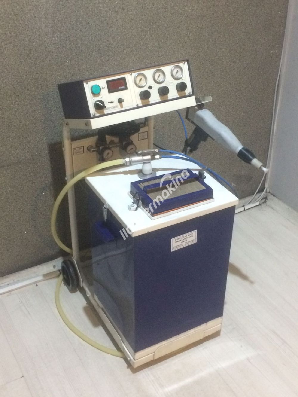 2.el elektrostatik toz boya tabanca seti