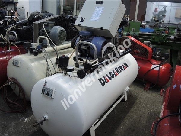 SATILIK 500 LİTRE KOMPRESÖR