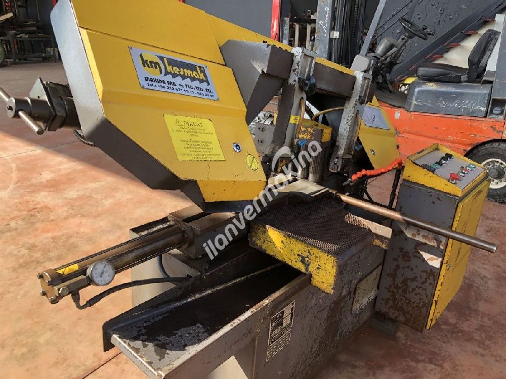 KESMAK 280 LİK TAM OTOMATİK ŞERİT TESTERE