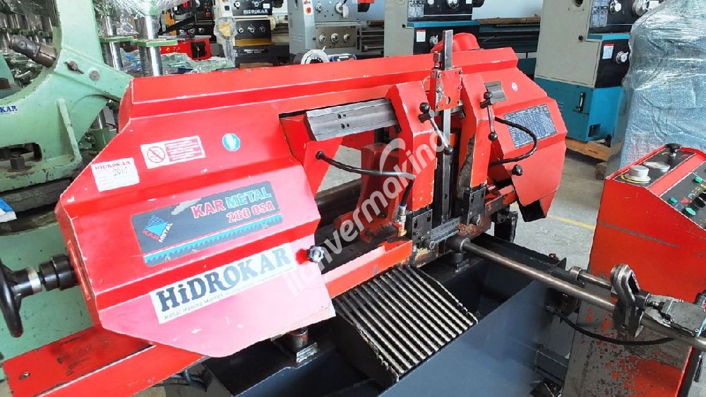 KARMETAL 280 OSA TAM OTOMATİK ŞERİT TESTERE