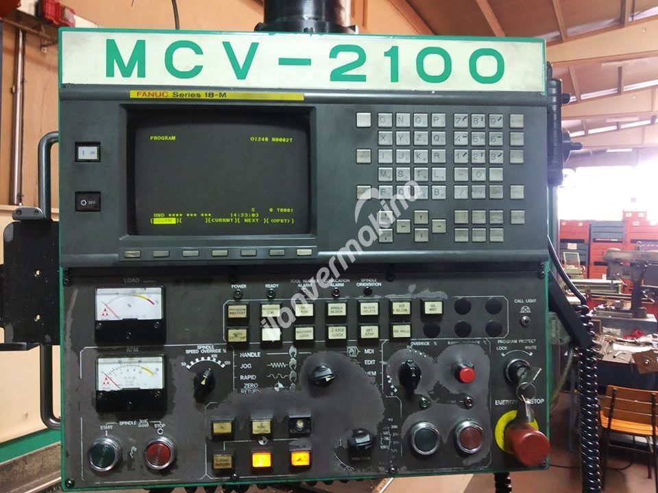 2002 Model 2100x700x700 mm DAHLIH DL MCV 2100 CNC Dik İşleme Merkezi
