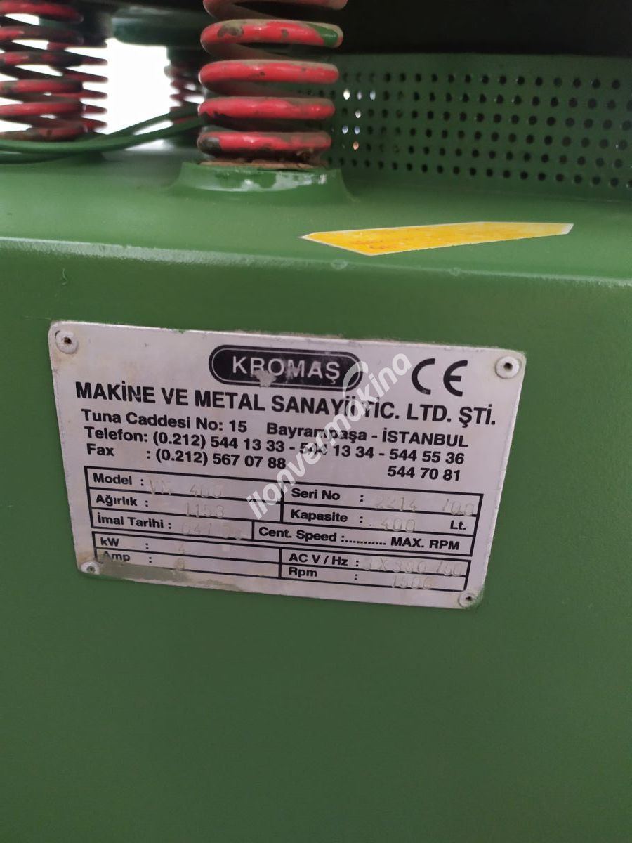 400 lük vibrasyon makinesi