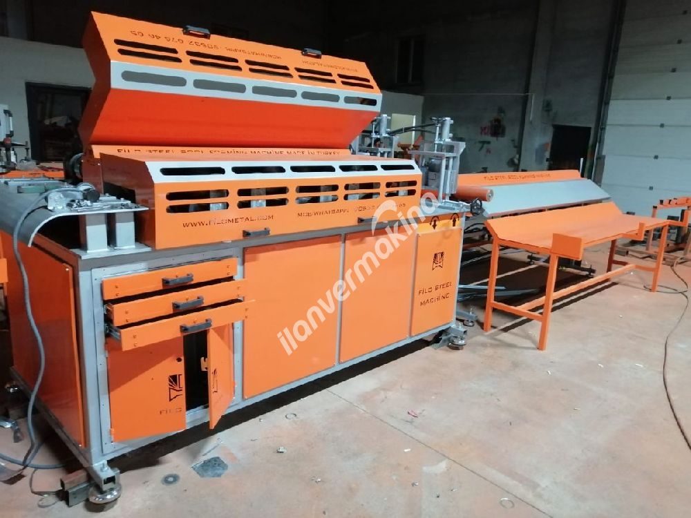 Filo Metal Alçıpan Profilleri Üretim Hattı Makinası roll forming machine