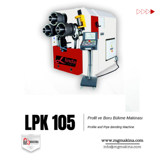 LPK 105 Profil ve Boru Bükme Makinası