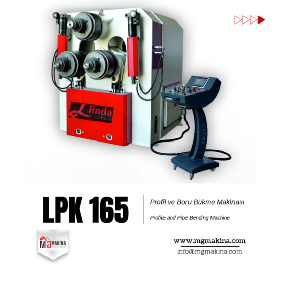 LPK 165 Profil ve Boru Bükme Makinası