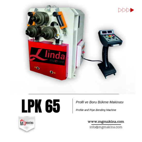 LPK 65 Profil ve Boru Bükme Makinası