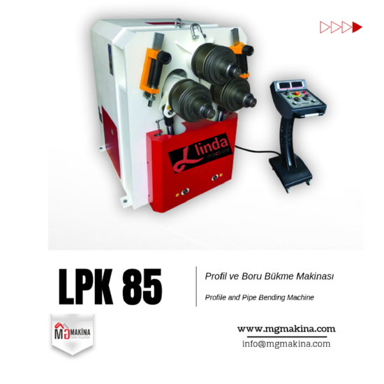 LPK 85 Profil ve Boru Bükme Makinası