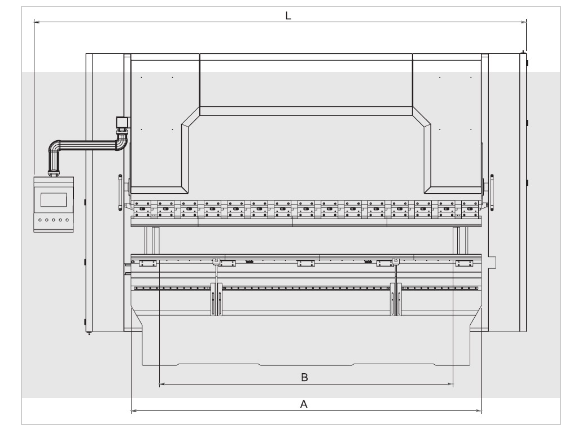 CNC 1600 x 60 Ton Ums Abkant Pres - Press Brake ( SIFIR )