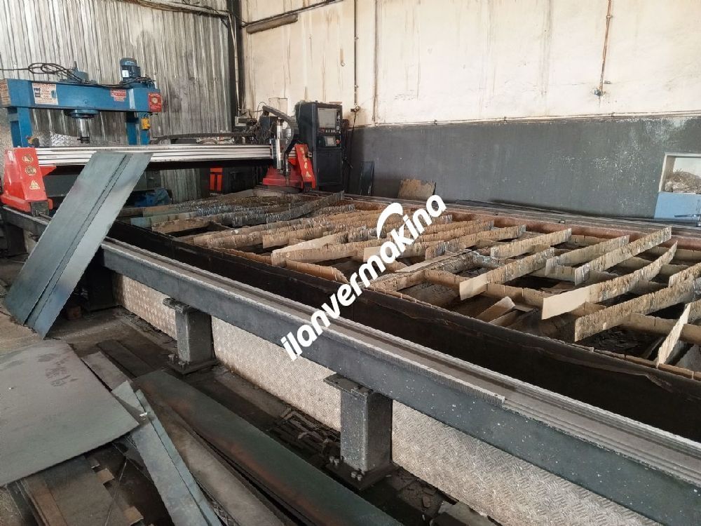 3000 x 6000 x HPR260 Hyperthem 2007 Model Yıldırım Plazma Kesim