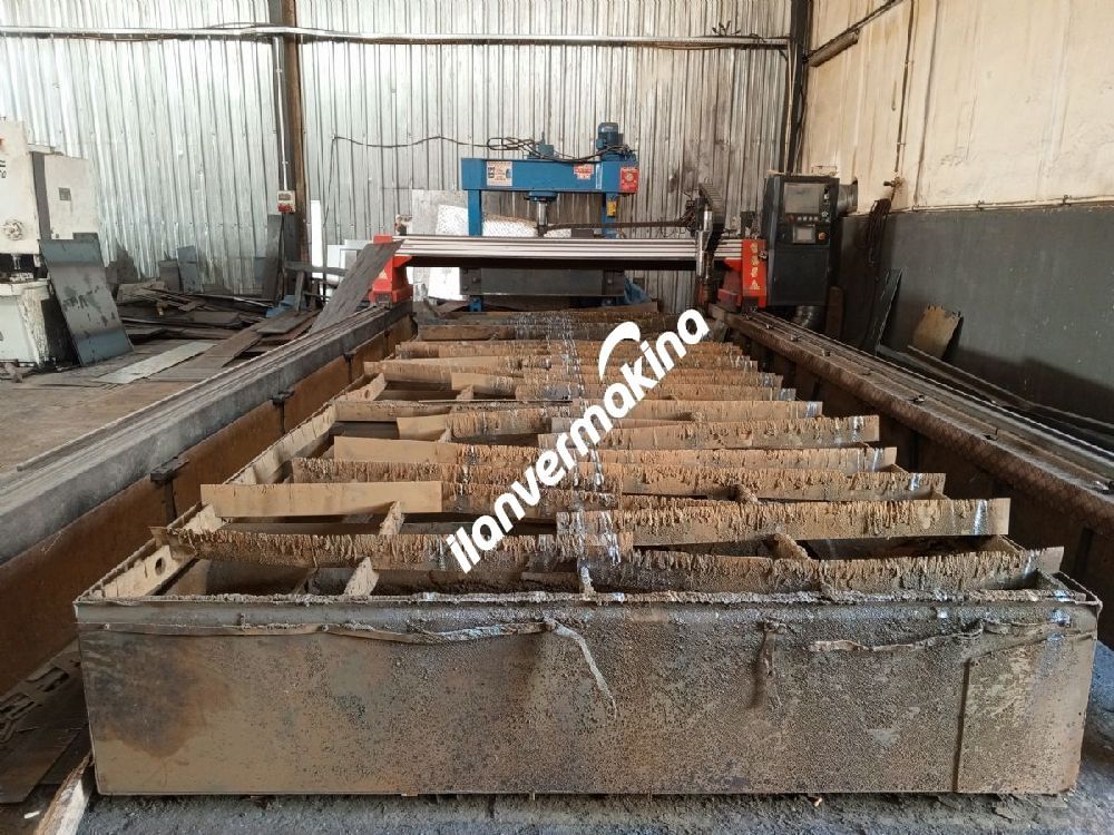 3000 x 6000 x HPR260 Hyperthem 2007 Model Yıldırım Plazma Kesim