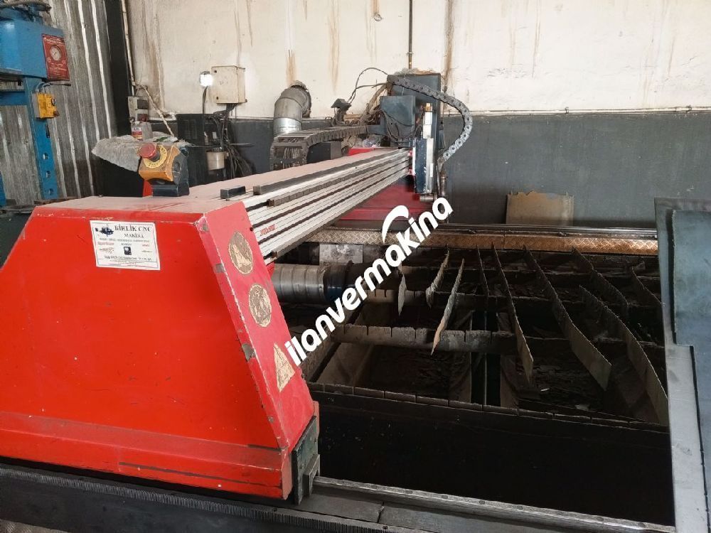 3000 x 6000 x HPR260 Hyperthem 2007 Model Yıldırım Plazma Kesim