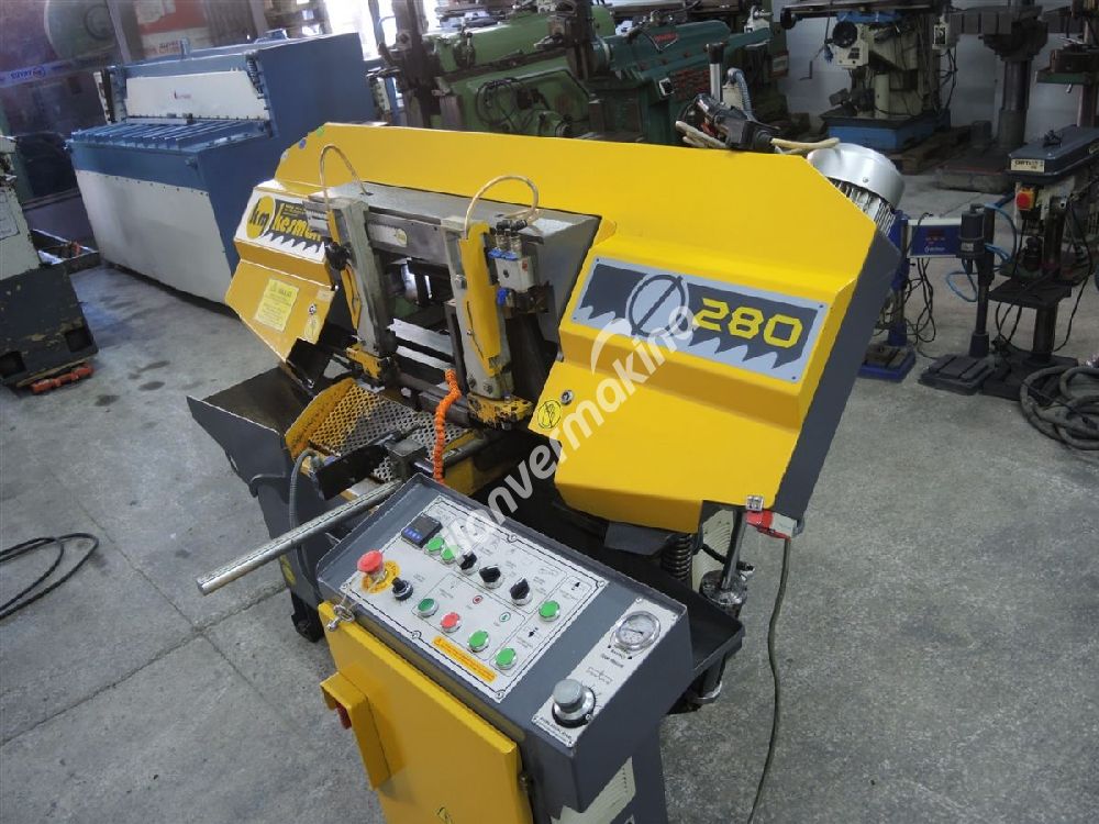 SIFIR AYARINDA KESMAK TAM OTOMATİK ŞERİT TESTERE