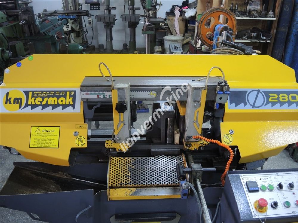 SIFIR AYARINDA KESMAK TAM OTOMATİK ŞERİT TESTERE