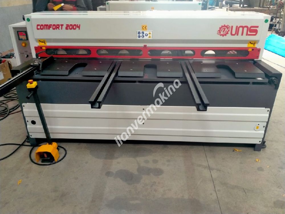 CONFORT 2050 x 4mm Rediktörlü UMS Marka Giyotin Makas