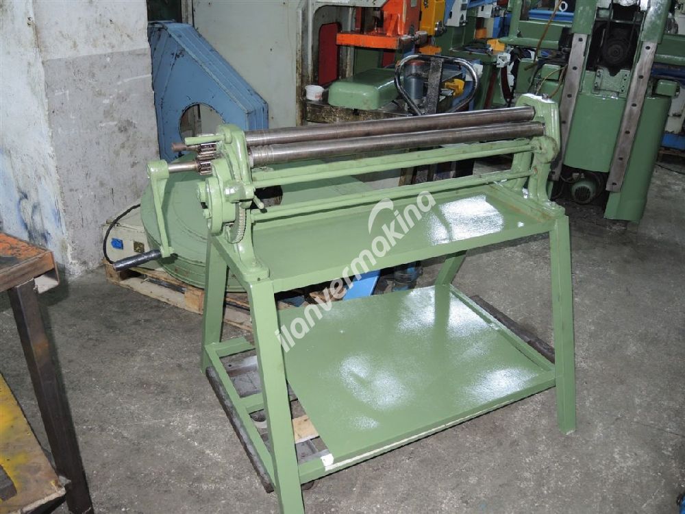 SATILIK 1 METRE MANUEL SİLİNDİR SAC BÜKME MAKİNASI